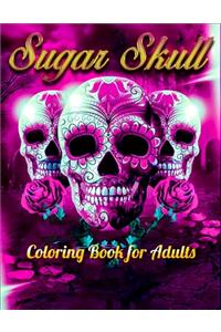 Sugar Skull Coloring Book for Adults