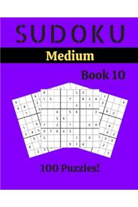 Sudoku Medium Book 10