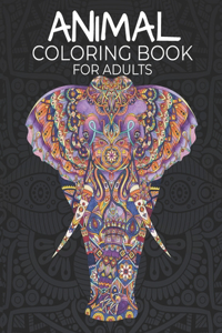 Animal Coloring Book For Adults