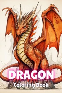 Dragon Coloring Book for Adults