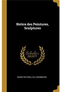 Notice des Peintures, Sculptures