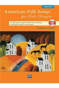 American Folk Songs for Solo Singers