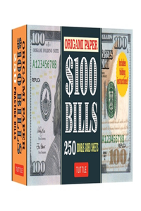 Origami Paper: One Hundred Dollar Bills