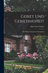 Gebiet Und Gebietshoheit