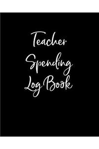 Teacher Spending Log Book