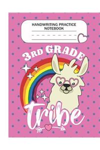 Handwriting Practice Notebook - 3rd Grade Tribe