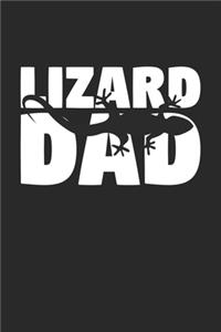 Lizard Journal - Lizard Dad Lizard Notebook - Gift for Animal Lovers
