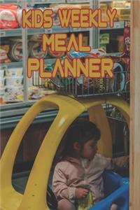 Kids Weekly Meal Planner