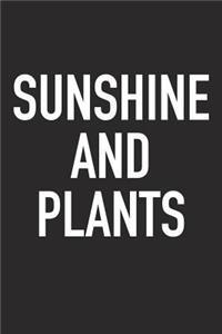 Sunshine and Plants