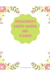 Green finger's Garden Journal and Planner