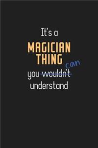 It's a Magician Thing You Can Understand