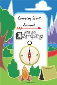 Camping Scout Journal Let's Go Camping