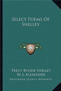 Select Poems of Shelley