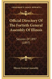 Official Directory of the Fortieth General Assembly of Illinois