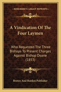 Vindication Of The Four Laymen