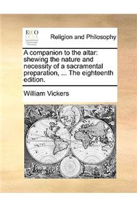 A Companion to the Altar