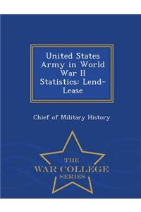 United States Army in World War II Statistics