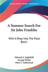 Summer Search For Sir John Franklin