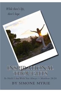 Inspirational Thoughts By Simone Myrie