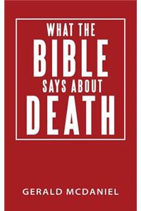 What the Bible says about Death