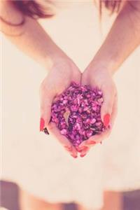 Purple Flower Love Journal