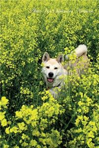 Akita Inu September Notebook Akita Inu Record, Log, Diary, Special Memories, to Do List, Academic Notepad, Scrapbook & More
