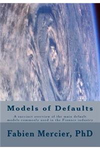 The modelling of defaults in the finance industry