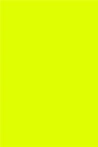 Journal Chartreuse Color Simple Plain Chartreuse