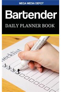 Bartender Daily Planner Book
