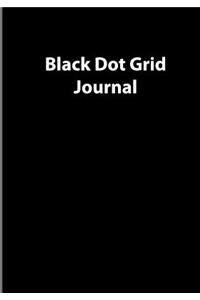 Black Dot Grid Journal