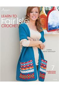 Learn to Fair Isle Crochet
