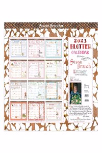 Cal 2023- Susan Branch Desk Pad Monthly Blotter Calendar