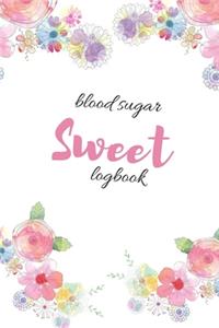 Blood Sugar Log Book (Sweet)