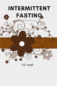 Floral Intermittent Fasting Planner