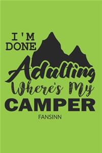 Camping Notebook