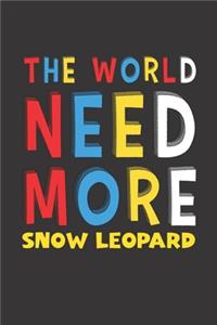 The World Need More Snow Leopard