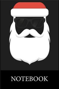 Santa Christmas Notebook