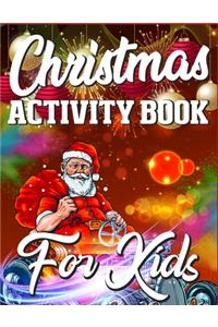 Christmas Activity Book For Kids