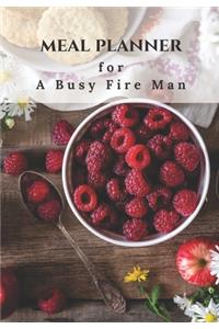 Meal Planner for a Busy Fireman