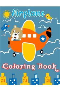 Airplane Coloring Book