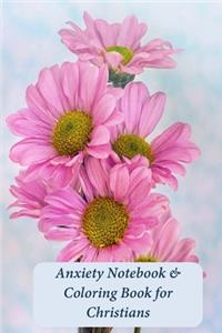 Anxiety Notebook & Coloring Book for Christians