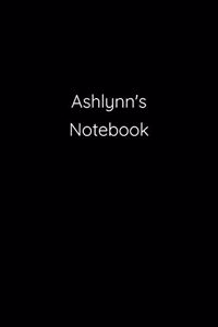 Ashlynn's Notebook: Notebook / Journal / Diary - 6 x 9 inches (15,24 x 22,86 cm), 150 pages.