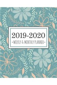 2019-2020 Weekly & Monthly Planner