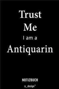 Notizbuch für Antiquarin