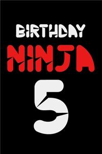 Birthday Ninja 5