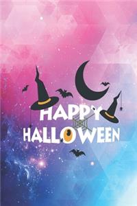 Happy Halloween - Spider Web Bat Eye Holiday Journal