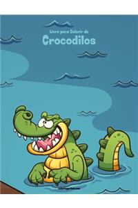 Livro para Colorir de Crocodilos