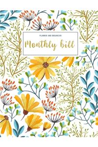 Monthly Bill Planner and Organizer