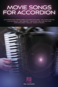 Movie Songs for Accordion: Songbook with Lyrics