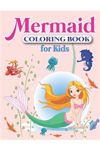 Mermaid Coloring Book for Kids